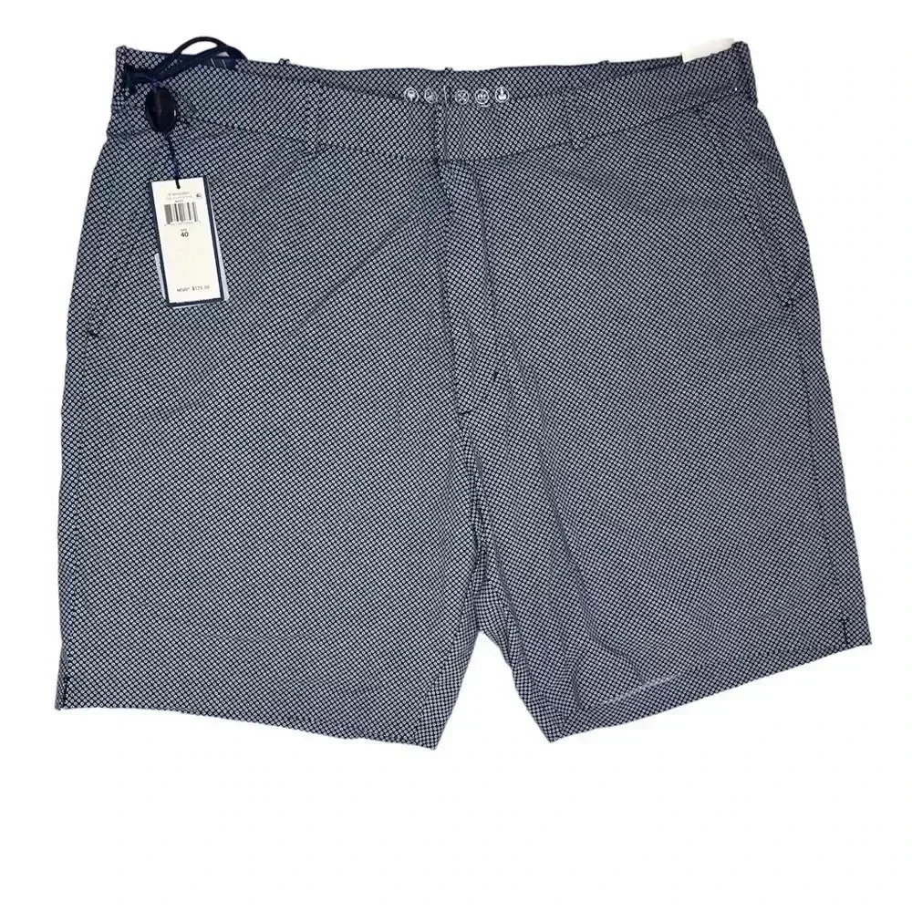 Polo Golf by Ralph Lauren  blue and white print shorts sz 40
